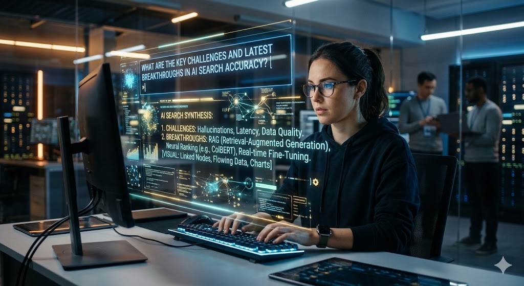 Komo AI search tool showing instant AI-generated answers